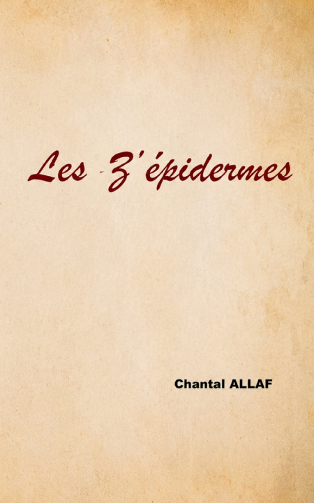 Книга Z EPIDERMES ALLAF CHANTAL