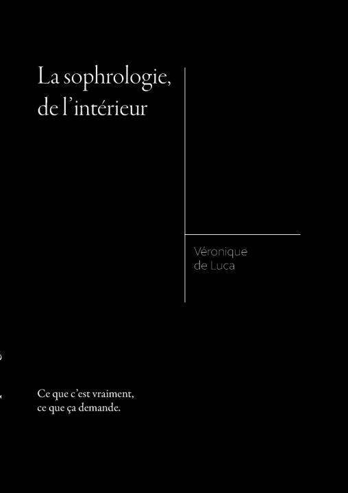 Könyv SOPHROLOGIE DE INTERIEUR DE LUCA VERONIQUE