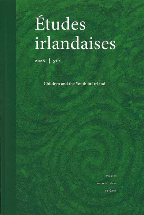 Könyv Études irlandaises, n° 51.1/2026 