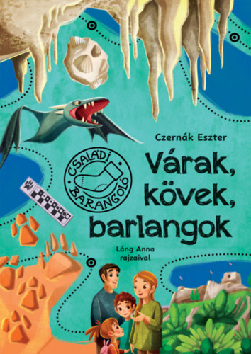 Książka Várak, kövek, barlangok Czernák Eszter