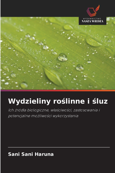 Buch Wydzieliny roślinne i śluz Sani Sani Haruna