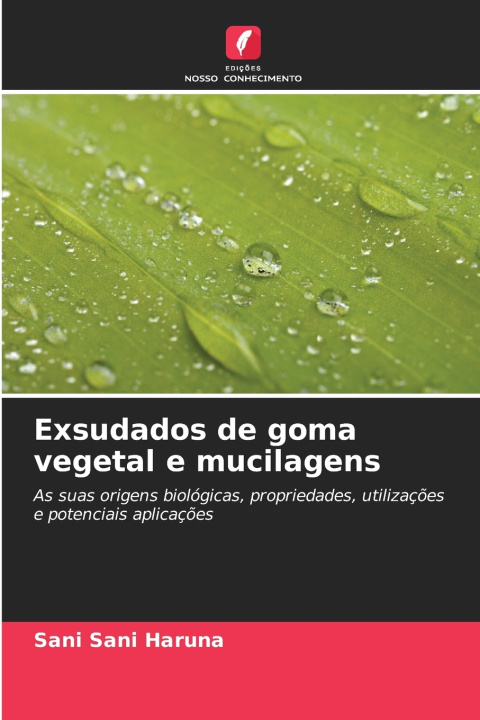 Book Exsudados de goma vegetal e mucilagens Sani Sani Haruna