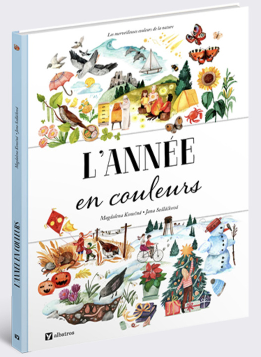 Книга L’année en couleurs Sedláčková