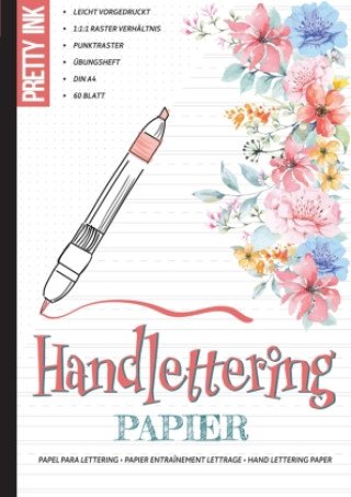 Libro Handlettering Papier - Übungsheft Pretty Ink Verlag
