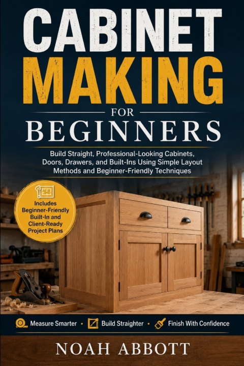Könyv CABINET MAKING FOR BEGINNERS NOAH ABBOTT