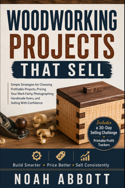 Книга WOODWORKING PROJECTS THAT SELL NOAH ABBOTT