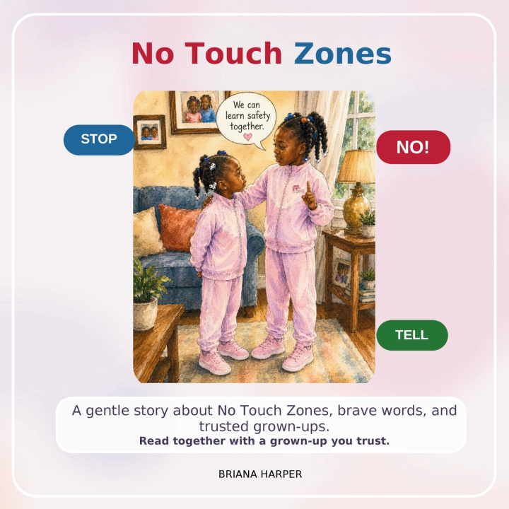 Книга No Touch Zones! Briana G Harper
