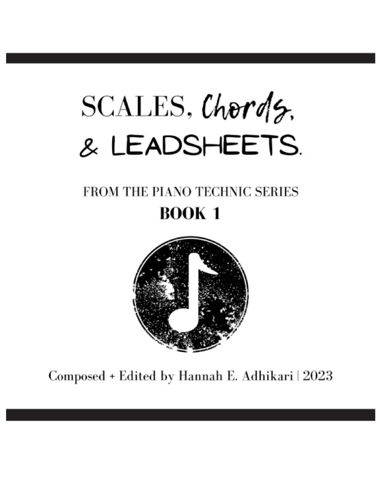 Książka Scales, Chords, and Leadsheets Hannah Adhikari