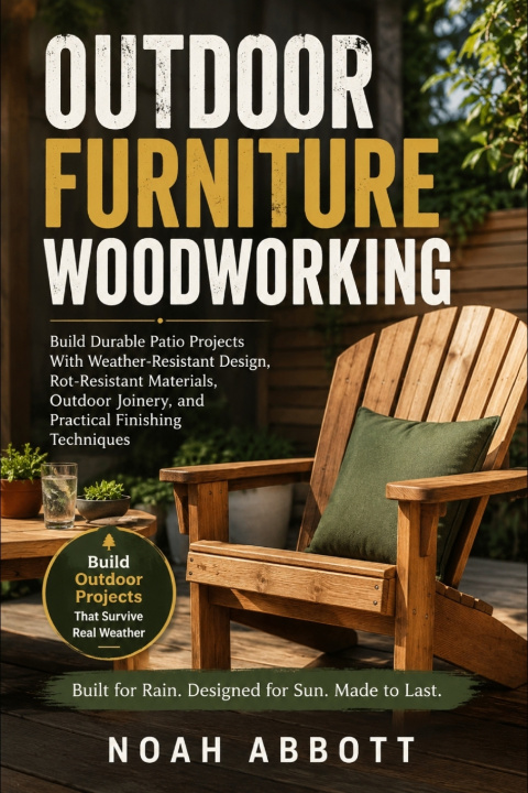 Boek OUTDOOR FURNITURE WOODWORKING NOAH ABBOTT