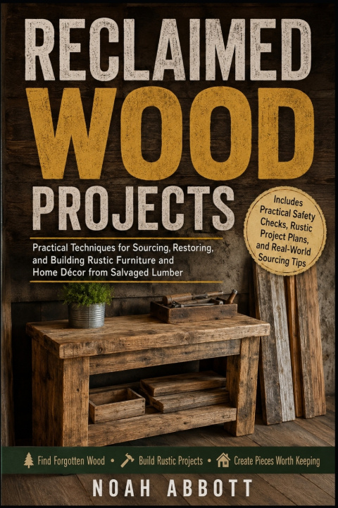 Книга RECLAIMED WOOD PROJECTS NOAH ABBOTT