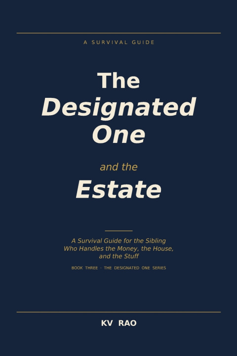 Livro The Designated One and the Estate KV Rao