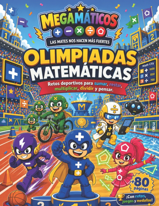Książka Megamáticos. Olimpiadas Matemáticas Luc Hamill