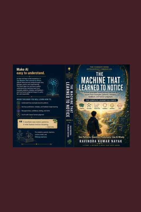 Könyv The Machine That Learned to Notice RAVINDRA KUMAR NAYAK