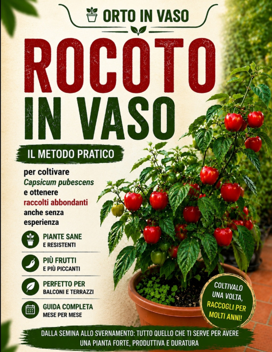 Buch Rocoto in vaso Roberto Beozzo