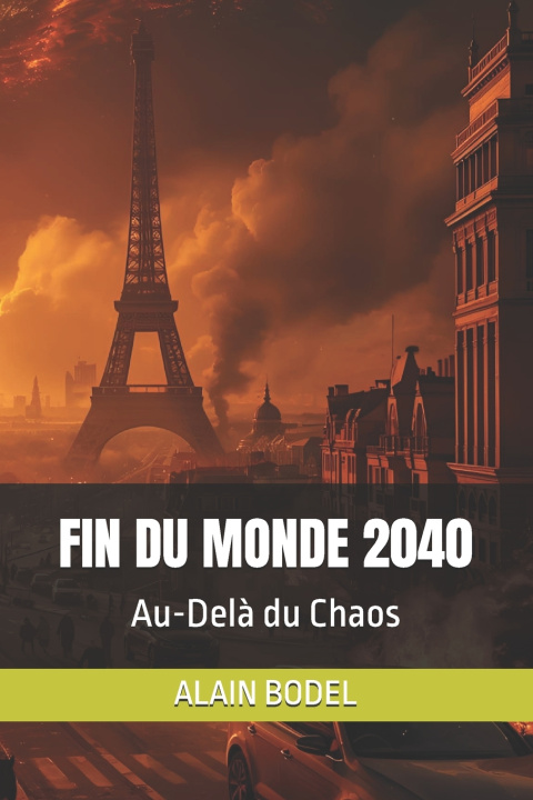 Carte FIN DU MONDE 2040 ALAIN BODEL