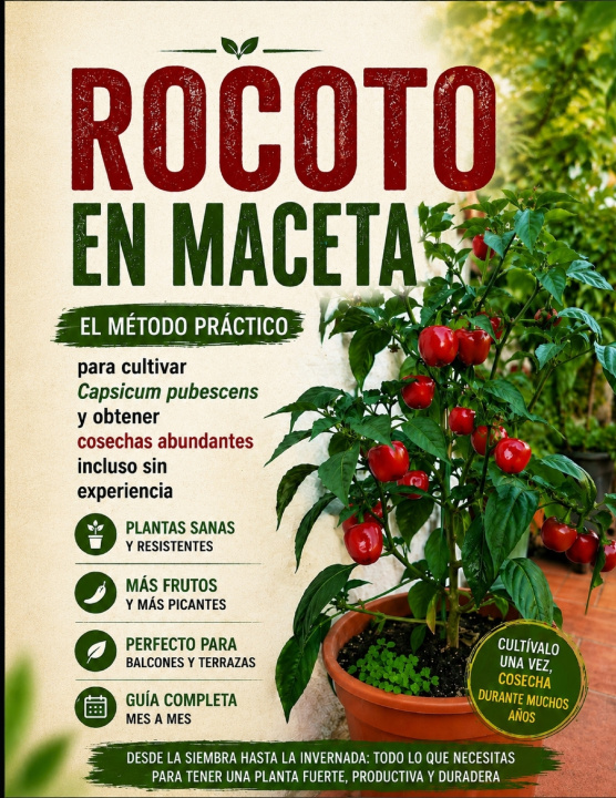Книга Rocoto en maceta Roberto Beozzo