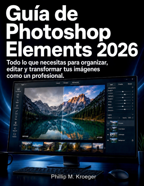 Buch Guía de Photoshop Elements 2026 Phillip M. Kroeger
