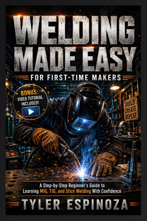 Книга WELDING MADE EASY FOR FIRST-TIME MAKERS TYLER ESPINOZA