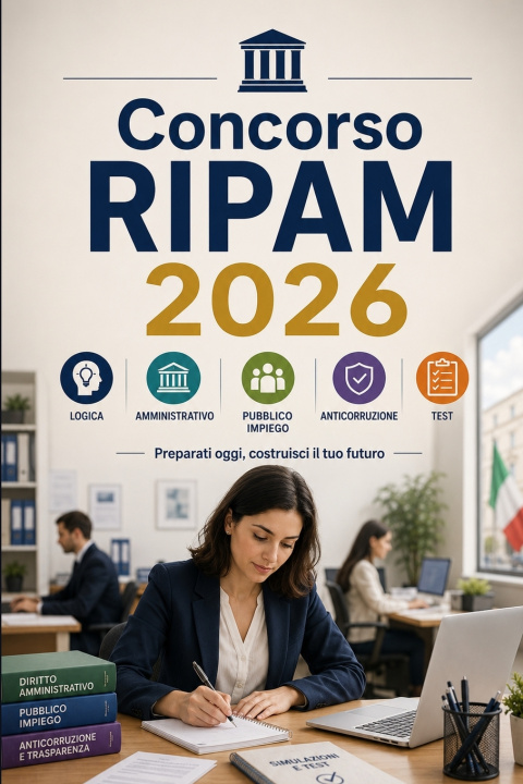 Книга Concorso RIPAM 2026 Aiuto Concorsi Italia