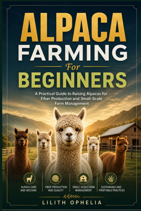 Buch Alpaca Farming For Beginners Lilith Ophelia