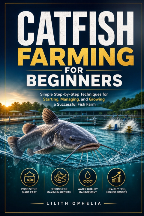 Boek Catfish Farming For Beginners Lilith Ophelia