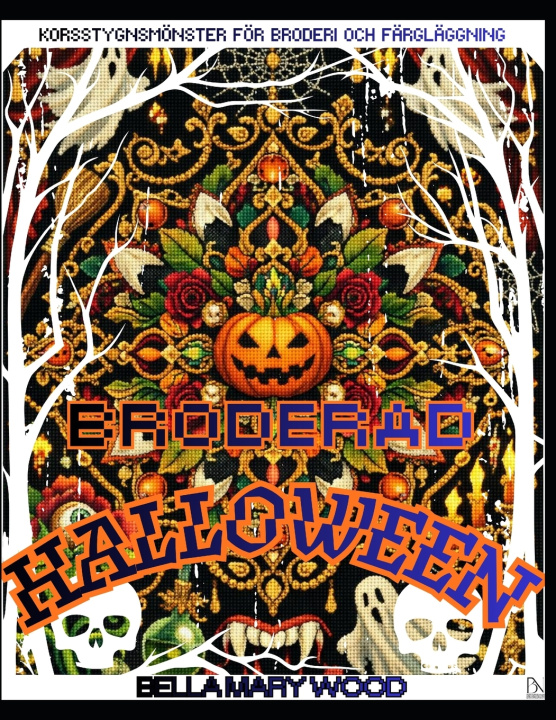 Книга "Broderad Halloween" Bella Mary Wood