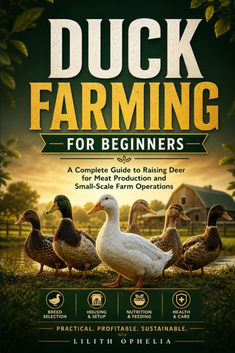 Книга Duck Farming For Beginners Lilith Ophelia