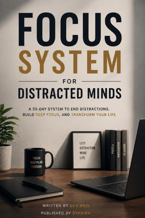 Книга Focus System for Distracted Minds Dev Ariv