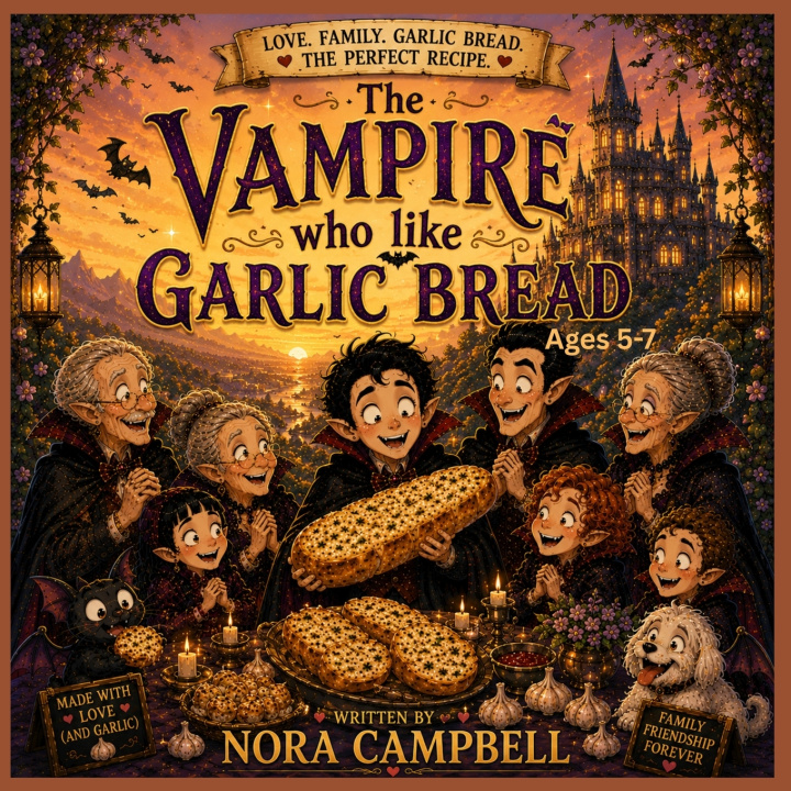 Книга The Vampire Who Loved Garlic Bread Nora Campbell