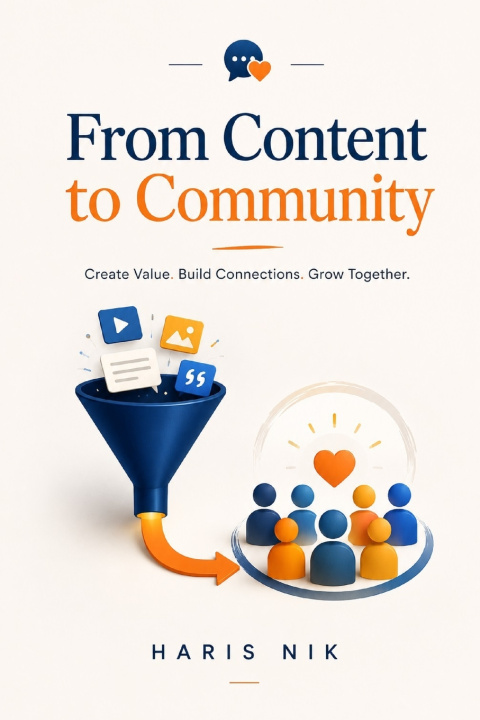 Buch From Content to Community Haris Nik