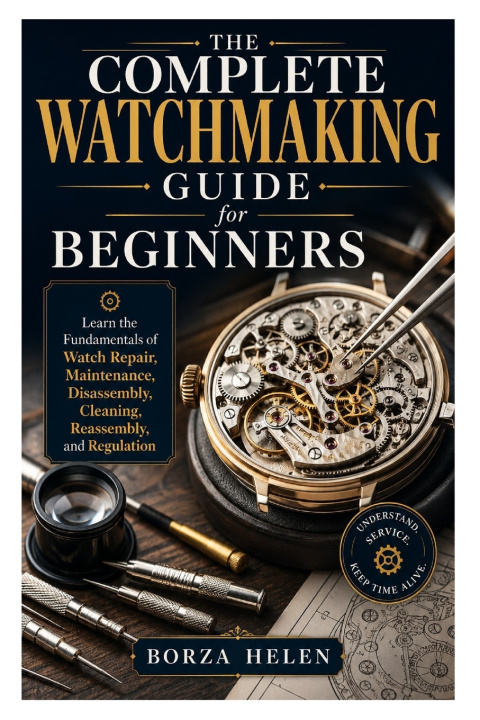 Книга The Complete Watchmaking Guide for Beginners Borza Helen