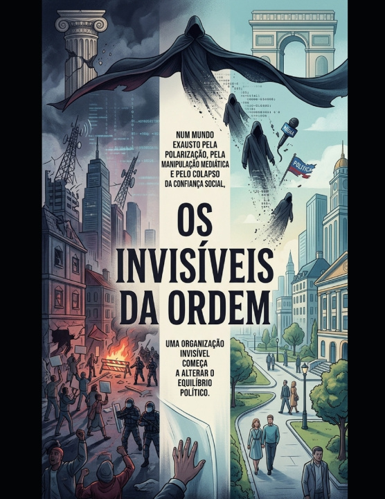 Книга Os Invisíveis da Ordem Adriano Dona