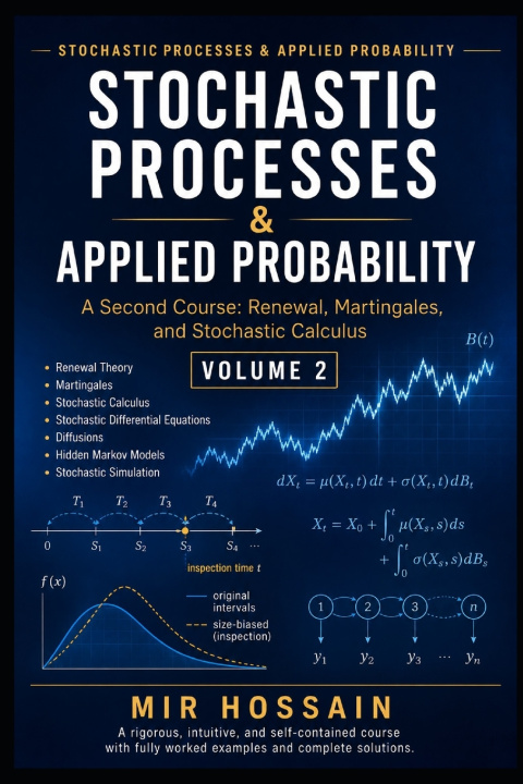 Книга STOCHASTIC PROCESSES & APPLIED PROBABILITY Mir Hossain