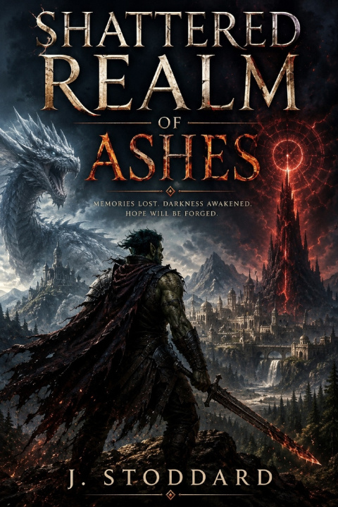 Libro Shattered Realm of Ashes Jessica Stoddard