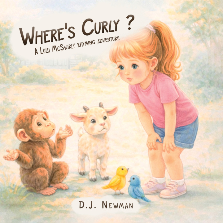 Книга Where's Curly? D.J. Newman