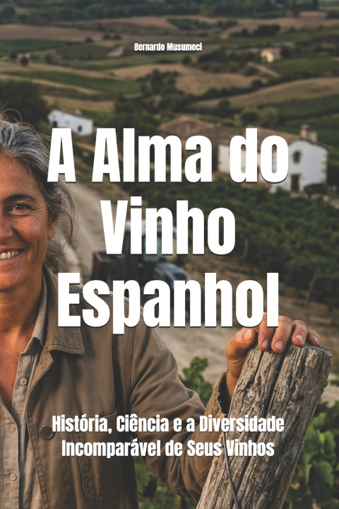 Książka A Alma do Vinho Espanhol Bernardo Musumeci