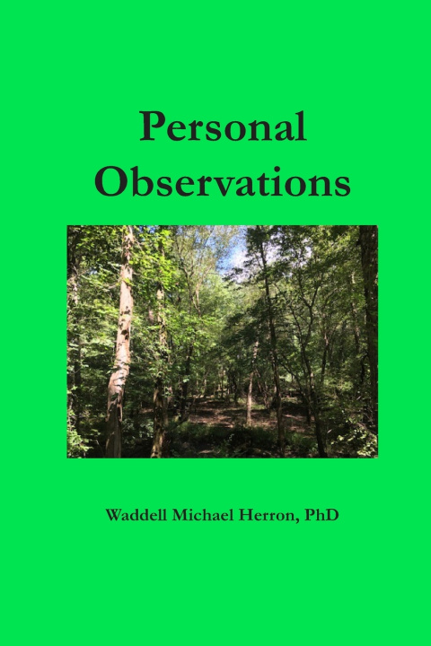 Carte Personal Observations Waddell Michael Herron PhD