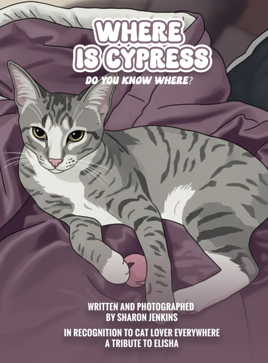 Книга WHERE IS CYPRESS Sharon Jenkins