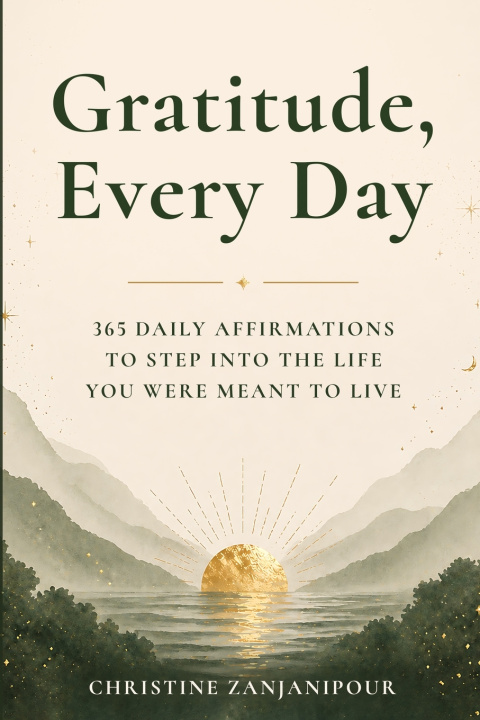 Buch Gratitude, Every Day Christine Zanjanipour