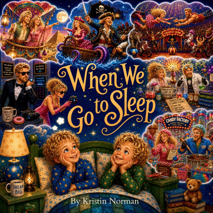 Книга When We Go to Sleep Kristin Norman