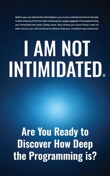 Carte I AM NOT INTIMIDATED® IANI®