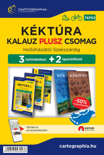 Kniha Kéktúra Kalauz Plusz csomag 