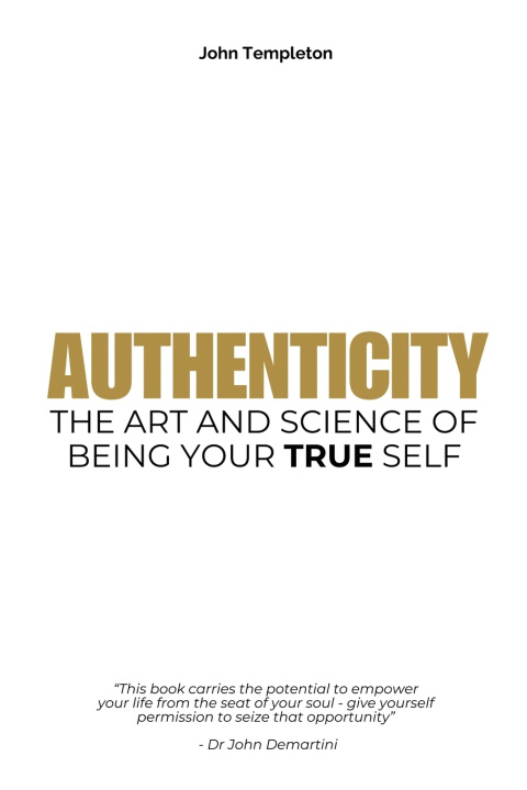 Libro AUTHENTICITY John Templeton