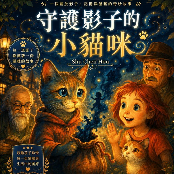 Книга 守護影子的小貓咪 Shu Chen Hou