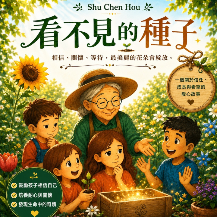 Книга 看不見的種子 Shu Chen Hou