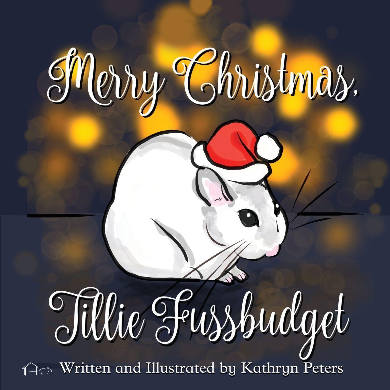 Carte Merry Christmas, Tillie Fussbudget Kathryn Peters