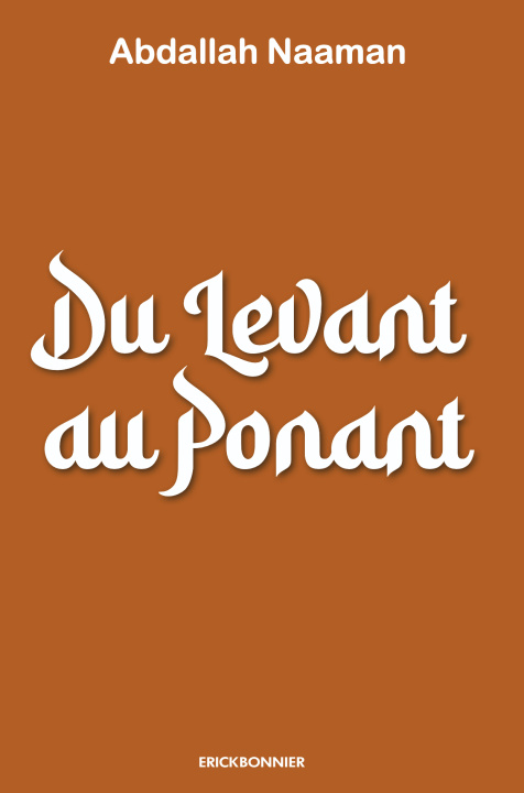 Könyv du levant au ponant NAAMAN