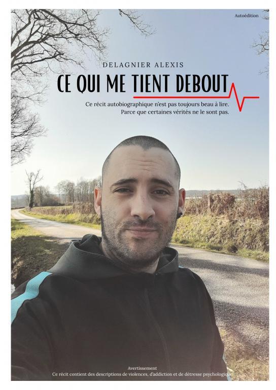 Książka CE QUI ME TIENT DEBOUT DELAGNIER Alexis