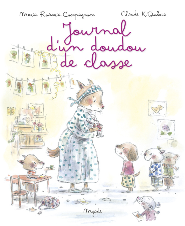 Carte Journal d'un doudou de classe Compagnone