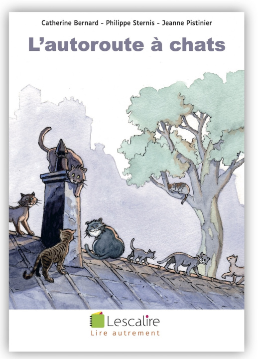 Carte L'AUTOROUTE A CHATS BERNARD